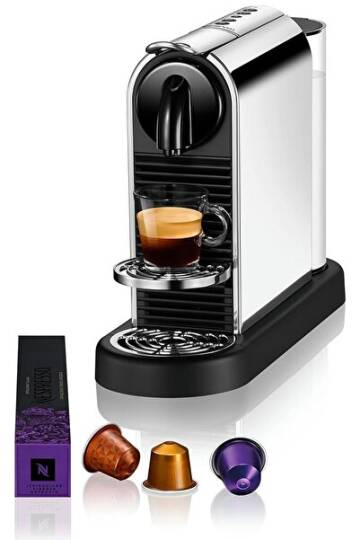 Nespresso D140 Citiz Platinum, Paslanmaz Çelik Kapsüllü Kahve Makinesi