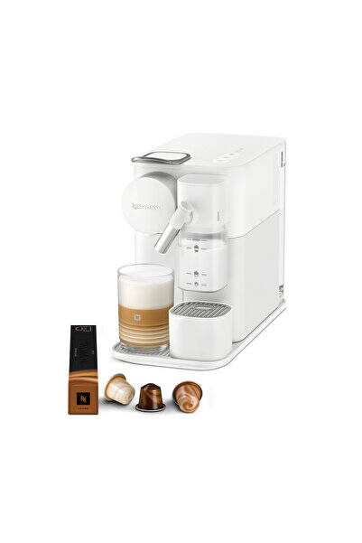 Nespresso F121 Lattissima One Süt Çözümlü Kahve Makinesi, Beyaz - 1