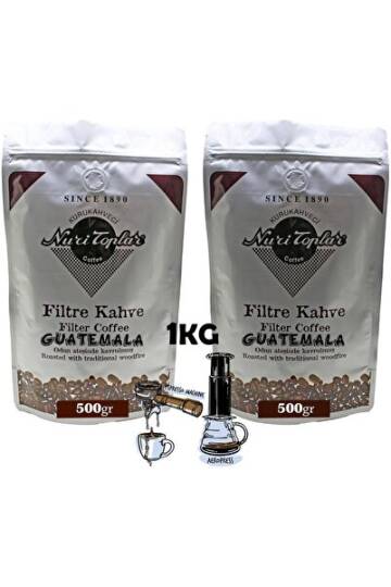 Nuri Toplar Filtre Kahvesi 1 kg Guatemala Hb Ep Çekirdeği - Odun Ateşinde Kahve