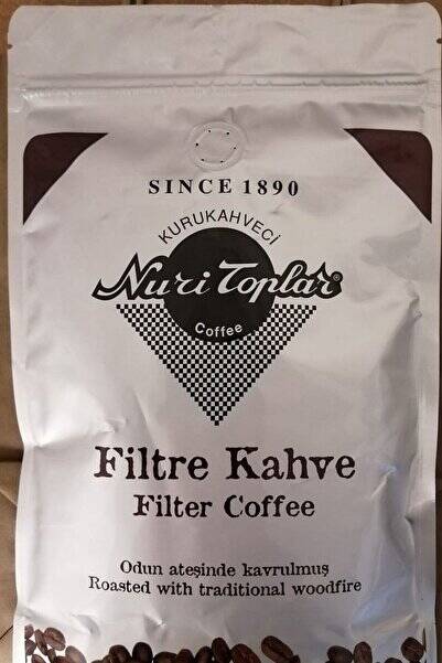 Nuri Toplar Kurukahveci Filtre Kahve 250 gr Kolombiya Supremo French Press 1 Adet - 1