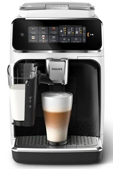 Philips 3300 Serisi LatteGo Tam Otomatik Espresso Makinesi, AquaClean Filtre, 6 İçecek Hazırlama, EP3343/50 - 1
