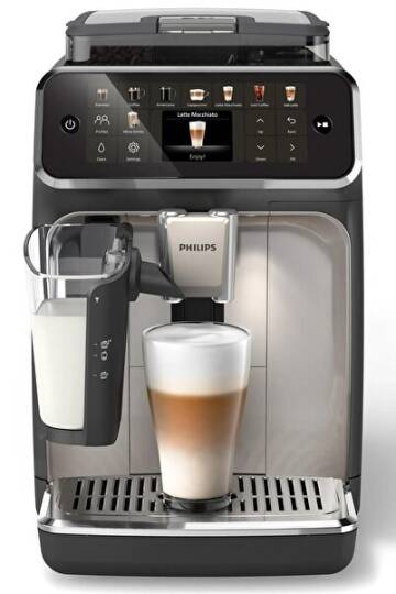 Philips 5500 Serisi 20 Lezzetli Kahve Yapabilen LatteGo Tam Otomatik Espresso Makinesi - 1