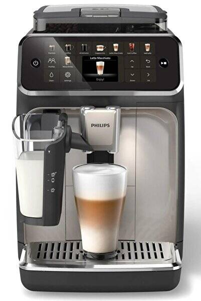 Philips 5500 Serisi 20 Lezzetli Kahve Yapabilen LatteGo Tam Otomatik Espresso Makinesi - 1