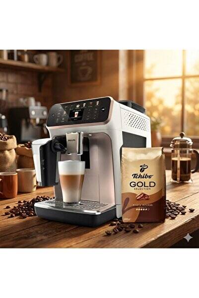 Philips 5500 Serisi LatteGo Tam Otomatik Kahve Makinesi - Hem Sıcak Hem Buzlu Kahve (20 Çeşit) - 1