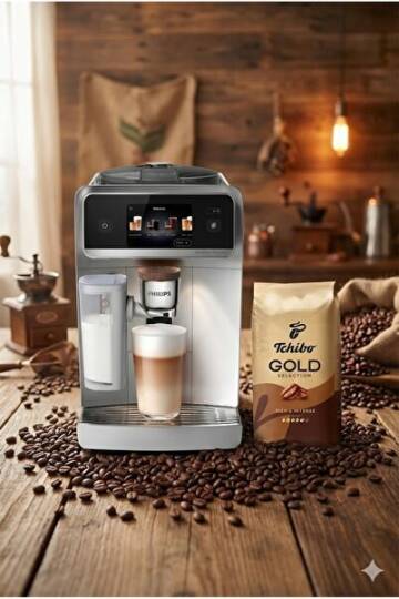 Philips 8000 Serisi LatteGo Pro Kahve Makinesi Evde Kafe Kalitesi 54 Farklı Sıcak ve Soğuk İçecek - 1