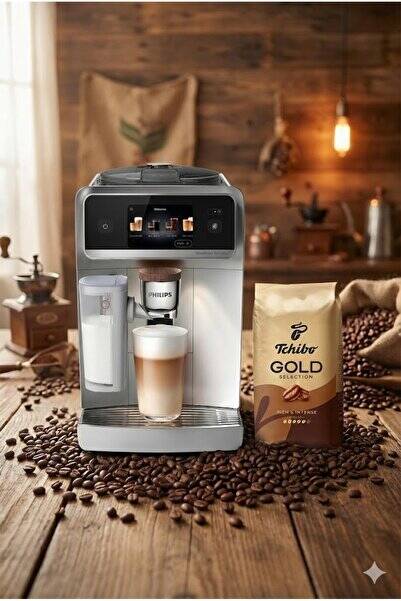 Philips 8000 Serisi LatteGo Pro Kahve Makinesi Evde Kafe Kalitesi 54 Farklı Sıcak ve Soğuk İçecek - 1