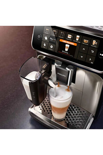 Philips Cappuccino ve Latte Macchiato gibi 12 Farklı Kahve TFT ekran, 5400 Tam Otomatik Makinesi