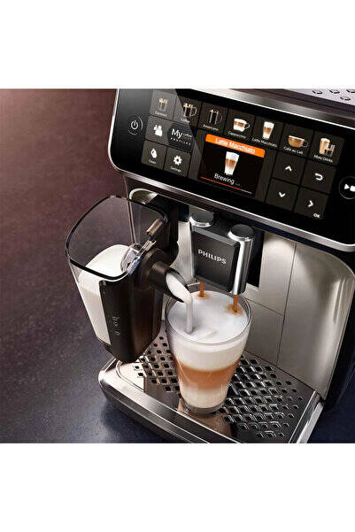Philips Cappuccino ve Latte Macchiato gibi 12 Farklı Kahve TFT ekran, 5400 Tam Otomatik Makinesi - 1