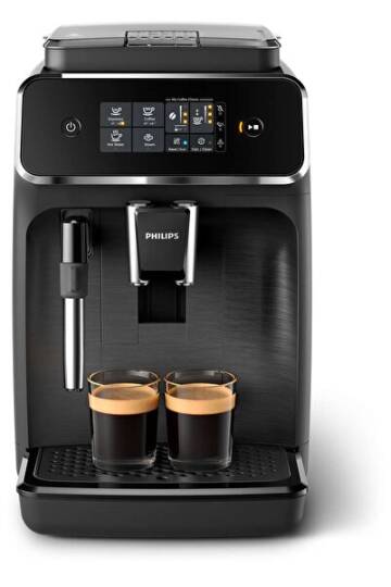 Philips Essential Advanced Series Öğütücülü Otomatik Cappuccino Espresso Makinesi, Siyah - 1