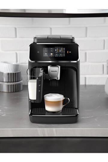 Philips LatteGo 15 bar Basınç Dokunmatik Ekranlı Tam Otomatik Espresso Makinesi - Yeni Teknoloji - 1