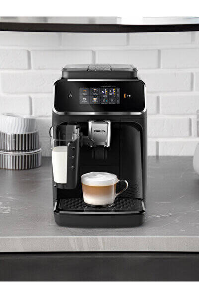 Philips LatteGo 15 bar Basınç Dokunmatik Ekranlı Tam Otomatik Espresso Makinesi - Yeni Teknoloji - 1