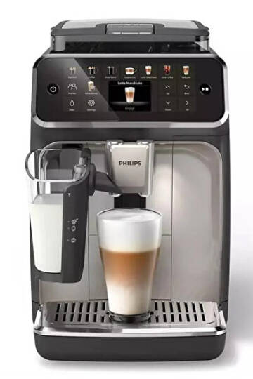 Philips LatteGo EP5500 Serisi Tam Otomatik Espresso Makinesi, 20 Çeşit Sıcak ve Soğuk Kahve, 2025 Model - 1