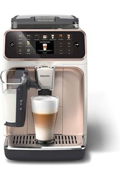 Philips LatteGo Tam Otomatik Espresso Makinesi, 20 Sıcak+Soğuk, Silent Brew, EP5543 + 2 Yıl Garanti - 1