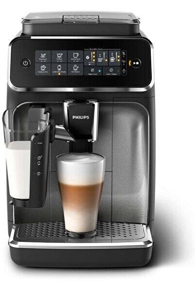 Philips Premium Advanced Series 1500 W 1.8 L Otomatik Cappuccino Espresso Makinesi, Siyah - 1
