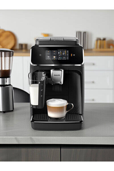 Philips Premium Series Öğütücülü Otomatik Cappuccino Espresso Makinesi, Siyah - 1