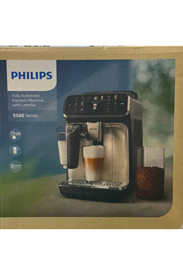 Philips Premium Serisi Tam Otomatik Espresso Makinesi Krom, Şık Tasarım, 20 Sıcak Soğuk Kahve - 1