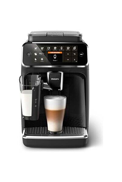 Philips Tam Otomatik Espresso Makinesi, 1.8 L Kapasite, Zamanlayıcı, Mat Siyah - 1