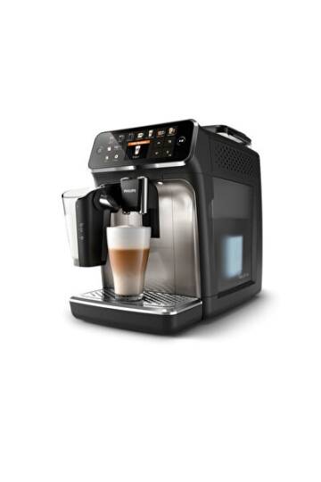 Philips Tam Otomatik Espresso Makinesi, LatteGo Süt Sistemi, Aquaclean Filtre, Paslanmaz Çelik, 1500 W, Krom - 1