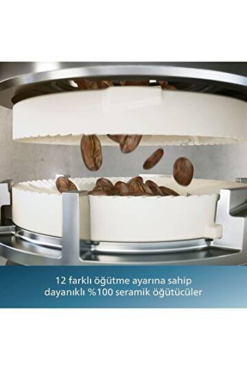 Philips Ultra Premium LatteGo Tam Otomatik Espresso Makinesi, 20 Sıcak ve Soğuk İçecek, Silent Brew - 1