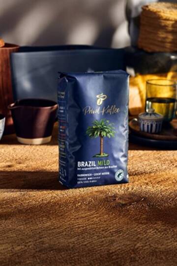Tchibo Privat Kaffee Brazil Mild Çekirdek Filtre Kahve 500 gr - 1
