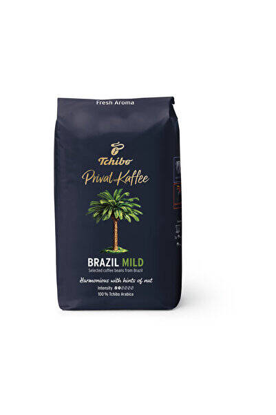 Tchibo Privat Kaffee Brazil Mild Çekirdek Kahve 500 gr - 1