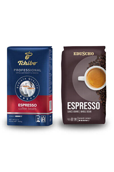 Tchibo Profesional Espresso Çekirdek Kahve 1 kg Eduscho Espresso Profesional Çekirdek Kahve - 1