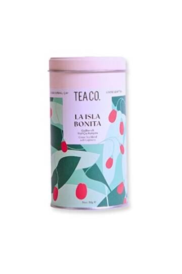 Tea Co Gojiberry ve Narlı Yeşil Çay - La Isla Bonita 50 gr - 1