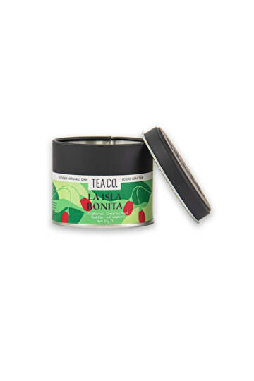 Tea Co La Isla Bonita - Gojiberryli Yeşil Çay 25 gr Teneke Kutu - 1