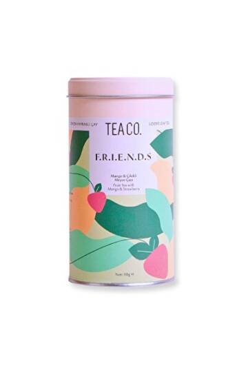 Tea Co Mango ve Çilekli Meyve Çayı - F.R.I.E.N.D.S. 50 gr - 1