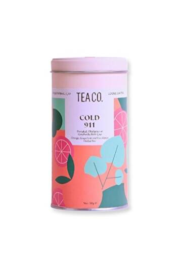 Tea Co Portakal, Greyfurtlu Bitki Çayı - Cold 911 - 50 gr