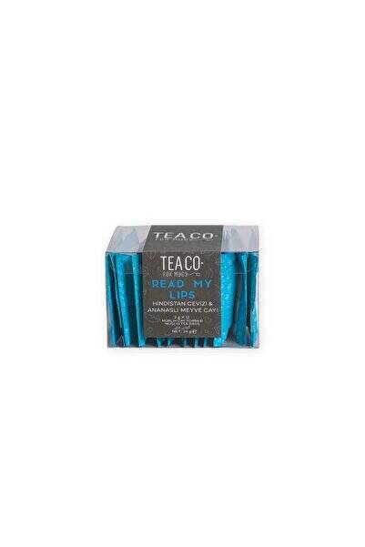 Tea Co Read My Lips - Hindistan Cevizi ve Ananaslı Meyve Çayı Müslin Çay Poşeti - 1