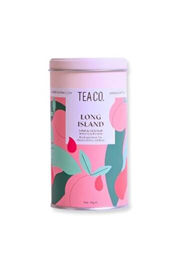 Tea Co Şeftalili Siyah ve Yeşil Çay Karışımı - Long Island 50 gr - 1