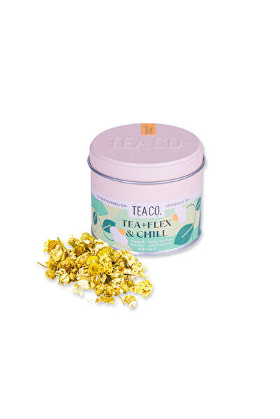 Tea Co Tea+Flex Chill - Papatyalı Bitki Çayı 15 gr Teneke Kutu - 1