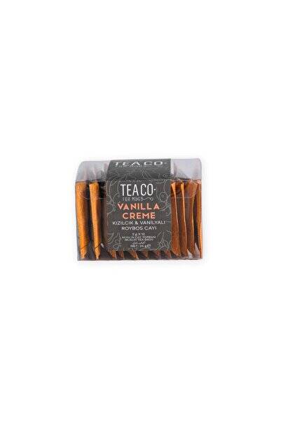 Tea Co Vanilla Creme - Kızılcık ve Vanilyalı Roybos Çayı Müslin Çay Poşeti - 1
